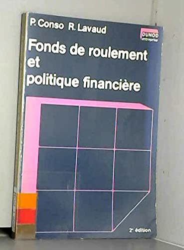 Fonds de roulement et politique financière book