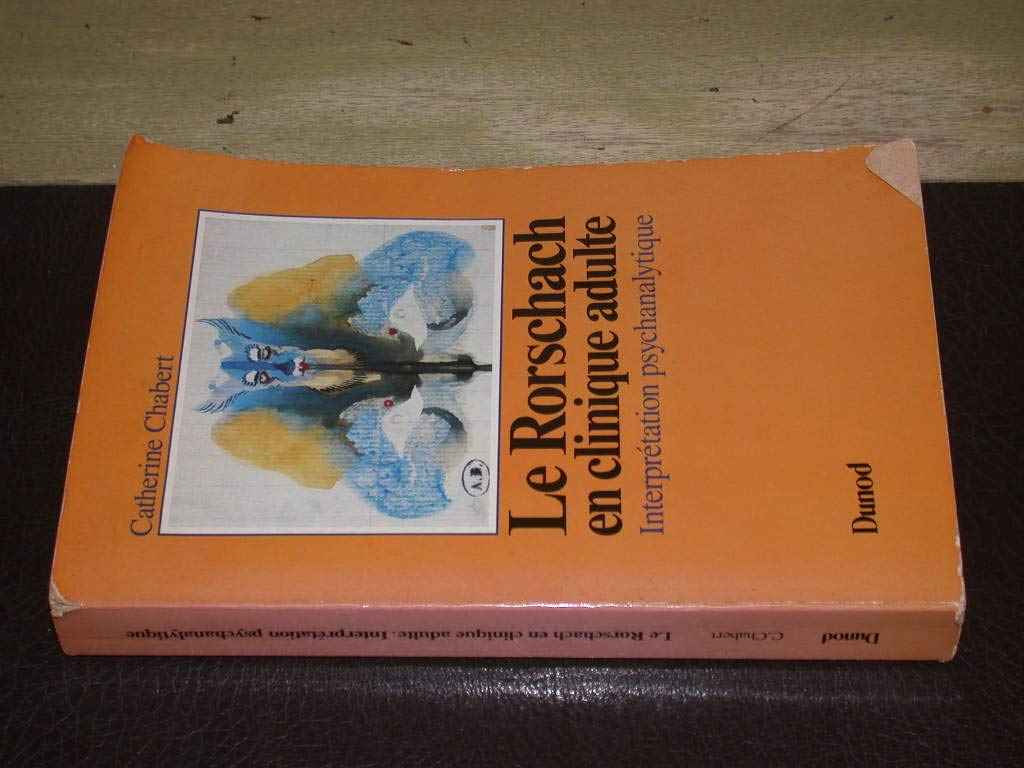 Le Rorschach en clinique adulte: Interprétation psychanalytique Books