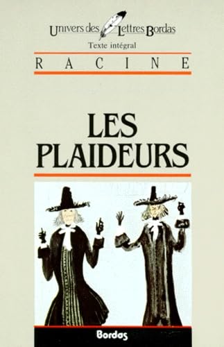 RACINE/ULB PLAIDEURS (Ancienne Edition) book