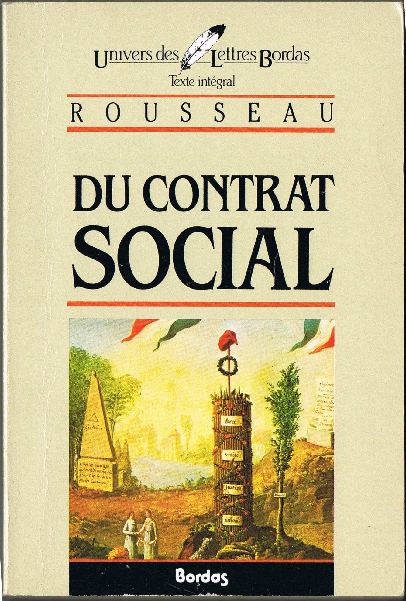 Du contrat social ou Principes du droit politique Learning & Reference