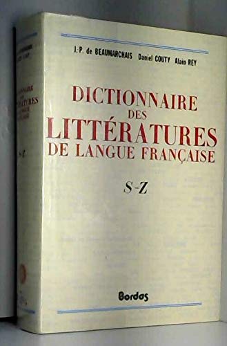 DICT.LITT.LGUE FRSE 4 (Ancienne Edition) book