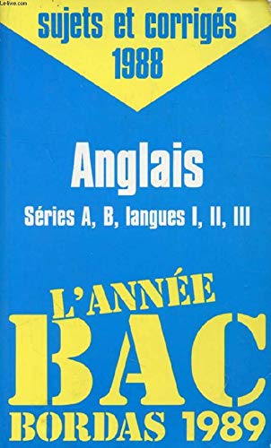 L'annee bac :1989 anglais series a b langues I II III dvd