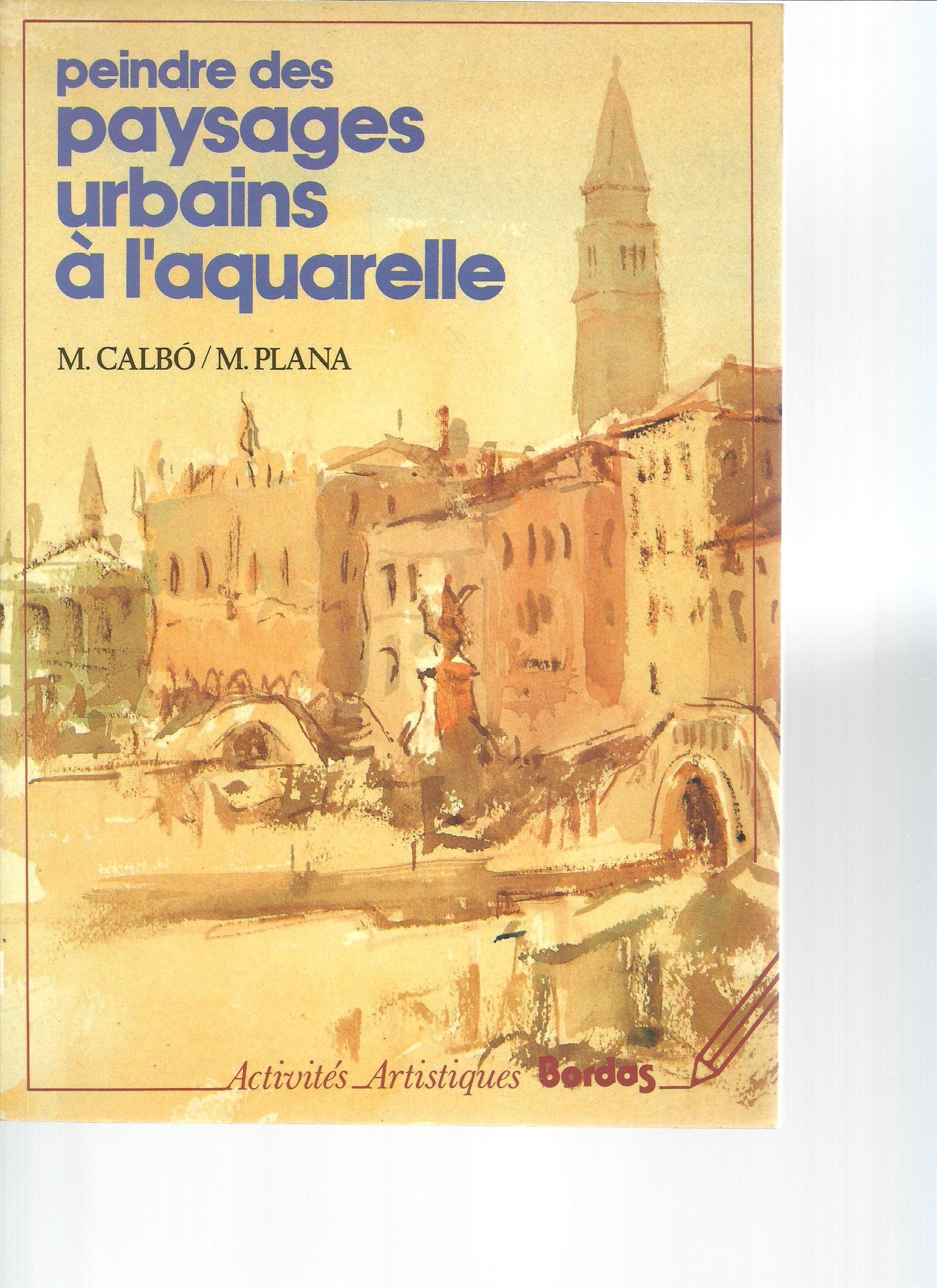 Peindre des paysages urbains à l'aquarelle book