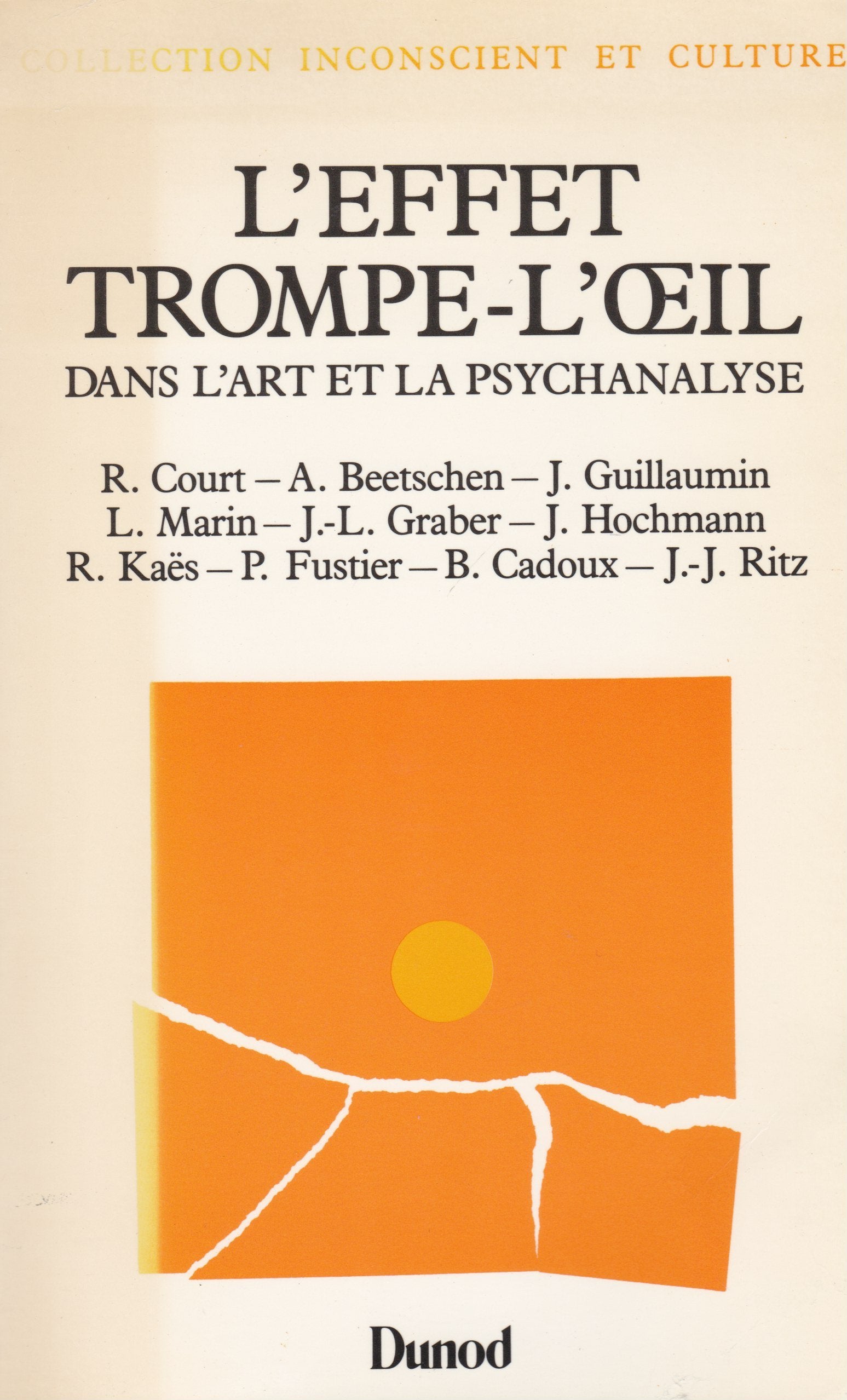 L'Effet trompe-l'oeil dans l'art et la psychanalyse book