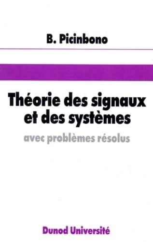 Théorie des signaux et des systèmes avec problèmes résolus book