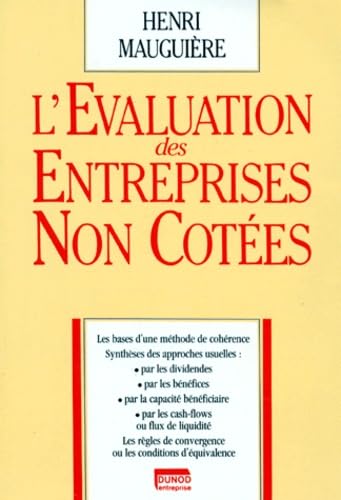L'évaluation des entreprises non cotées book