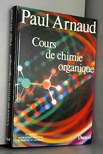 Product Image: Cours de chimie organique