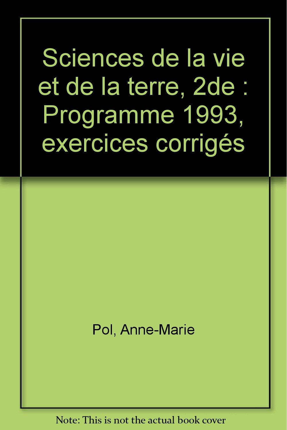 JOKE.203 SC.VIE TERRE 2E (Ancienne Edition) book