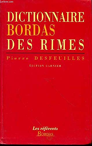 Dictionnaire Bordas des rimes Books