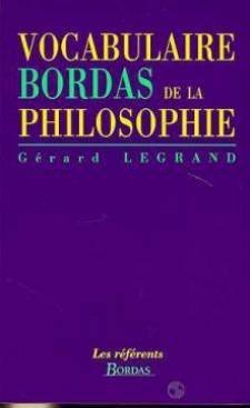Vocabulaire Bordas de la philosophie Books