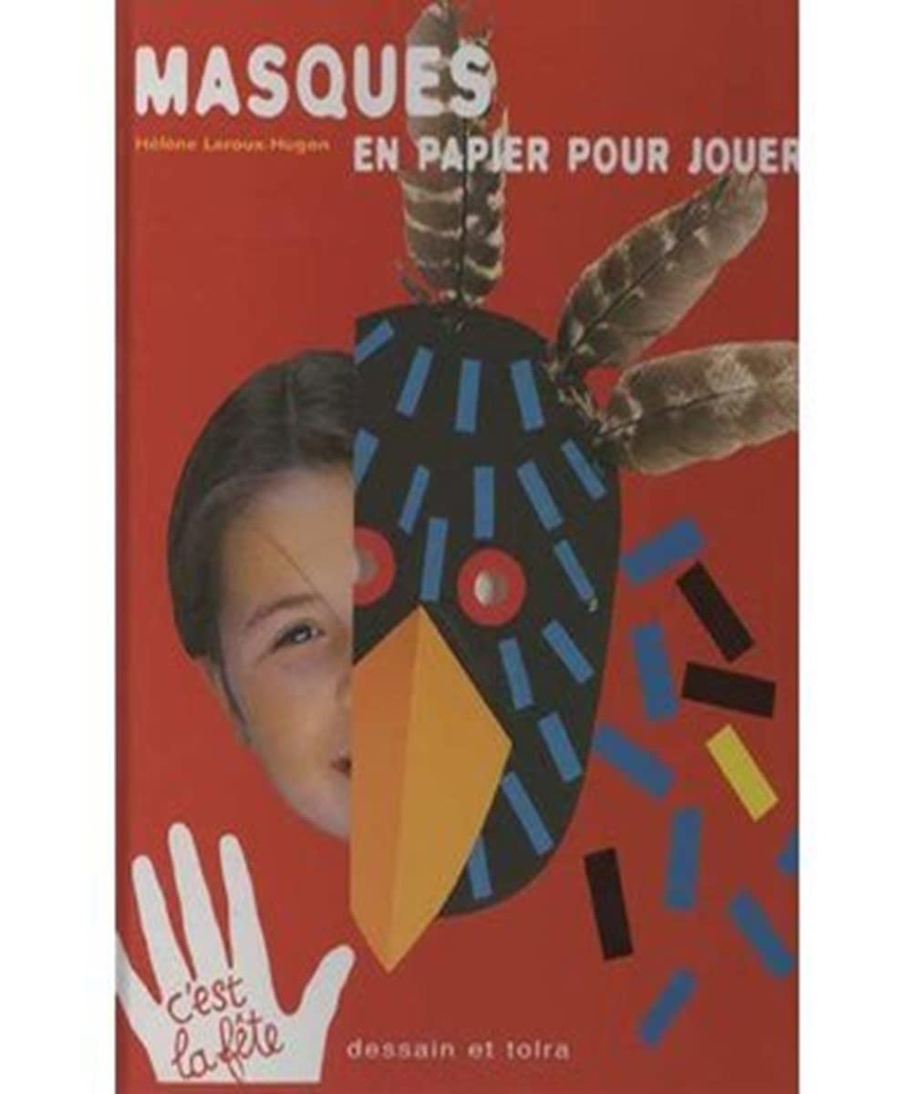 Masques en papier pour jouer book