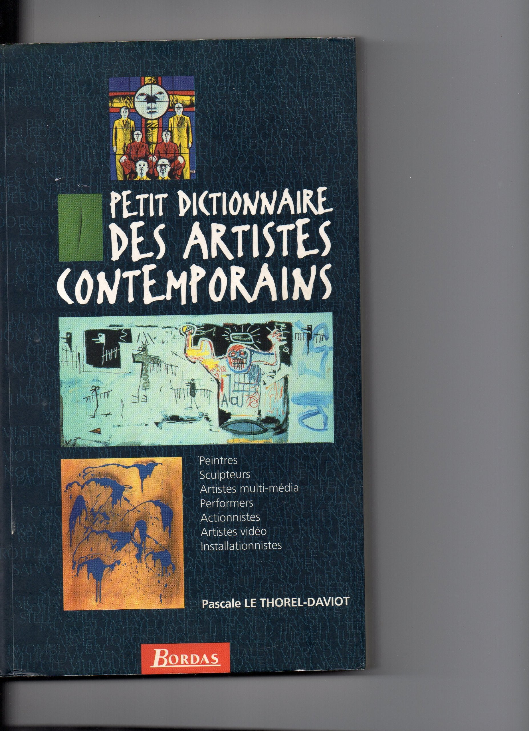 Petit dictionnaire des artistes contemporains Books