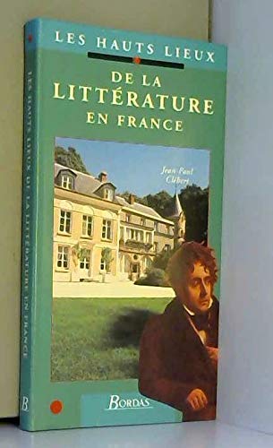 HTS LIEUX LITTERAT FRANCE NP (Ancienne Edition) book