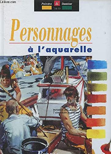 Personnages A L'Aquarelle book