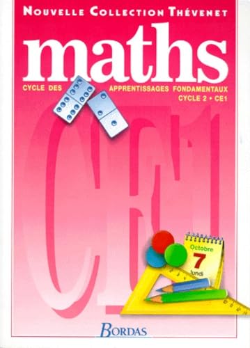 Maths: Cycle des apprentissages fondamentaux, cycle 2, CE1 Books