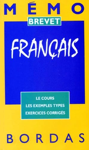 MEMO BREV FRANCAIS (Ancienne Edition) book
