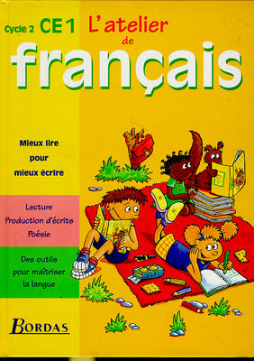 L'atelier de français, cycle 2, CE1 Books