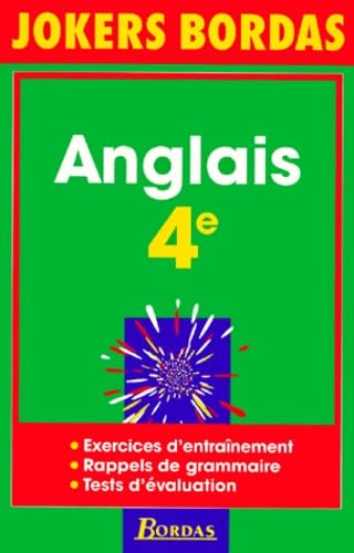 Anglais 4eme Jokers Bordas. Exercices D'Entrainement, Rappels De Grammaire, Tests D'Evaluation Books