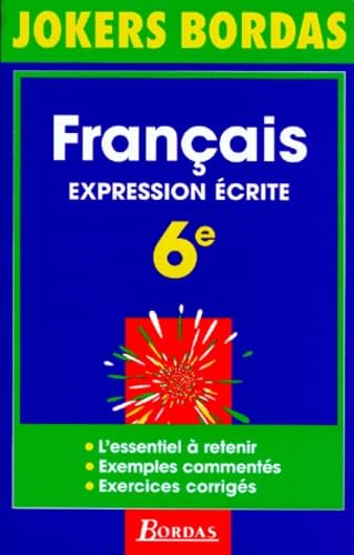 JOKER 603 FRANCAIS EXPRESSION ECRITE 6è book