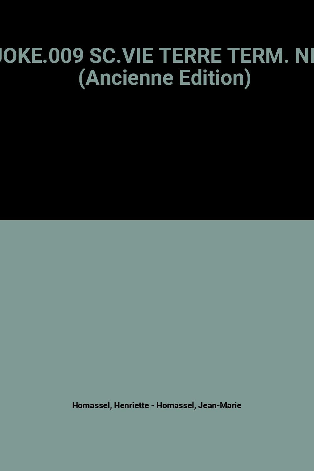Sciences de la Vie et de la Terre book