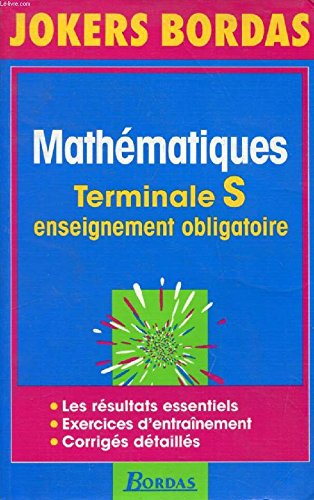 JOKE.001 MATH.TERM.S OBLIG. NP (Ancienne Edition) book