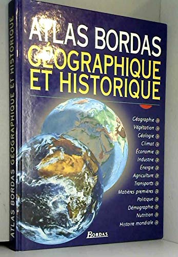 Atlas Bordas Geographique Et Historique Books