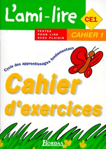 L'Ami-lire, cahier d'exercice : niveau 1 book
