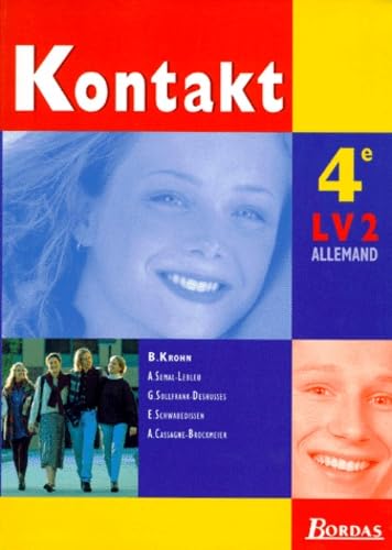 Allemand 4eme Lv2 Kontakt. Programme 1998 Books
