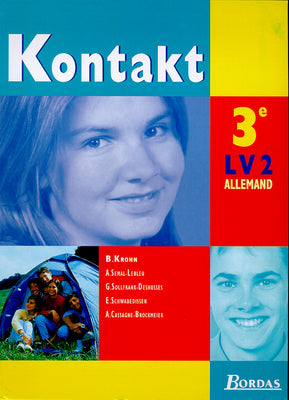 Kontakt, allemand 3e, LV2 : livre de l'élève Books
