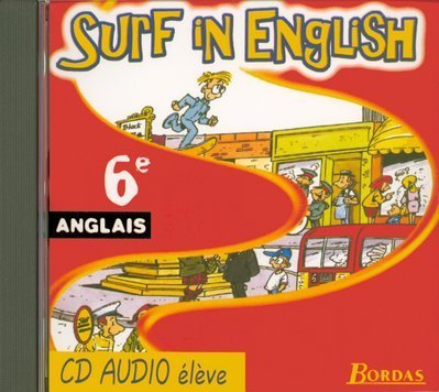 Surf in English : 6e LV1 (CD audio) cd