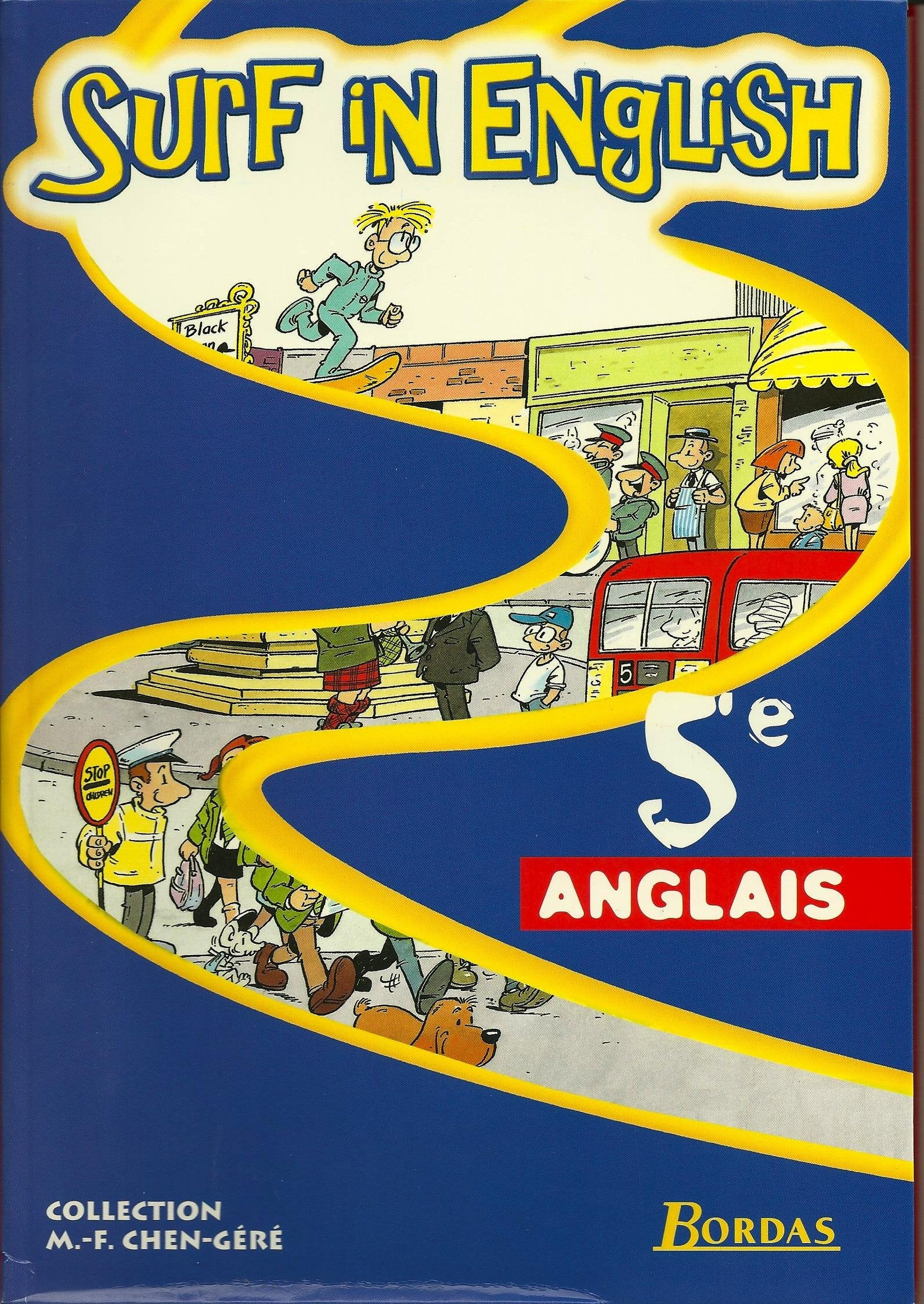 Anglais 5eme Surf In English Books
