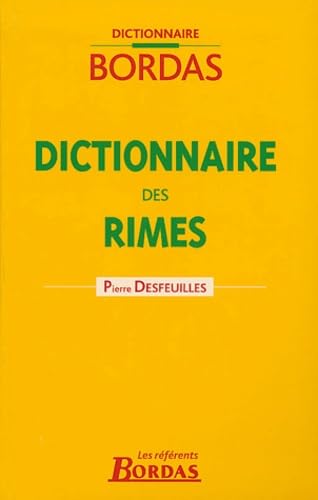 DICTIONNAIRE BORDAS DES RIMES 04 (Ancienne Edition) book