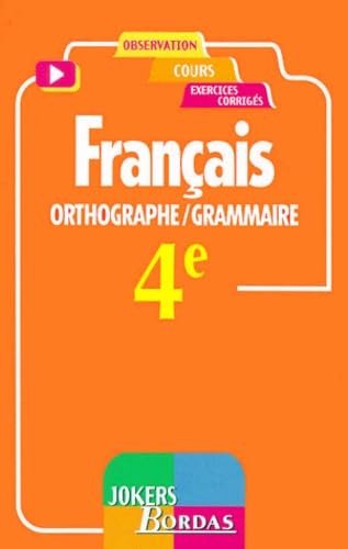 Orthographe/Grammaire 4eme Books