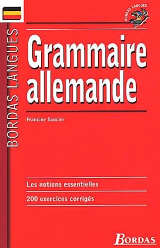 Bordas langues : Grammaire allemande book