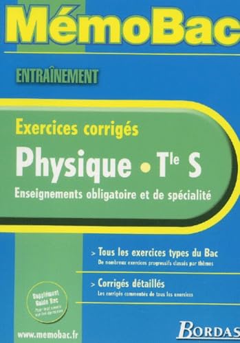 MEMO ENTRAINEMENT PHYSIQUE TERM. S (Ancienne Edition) book