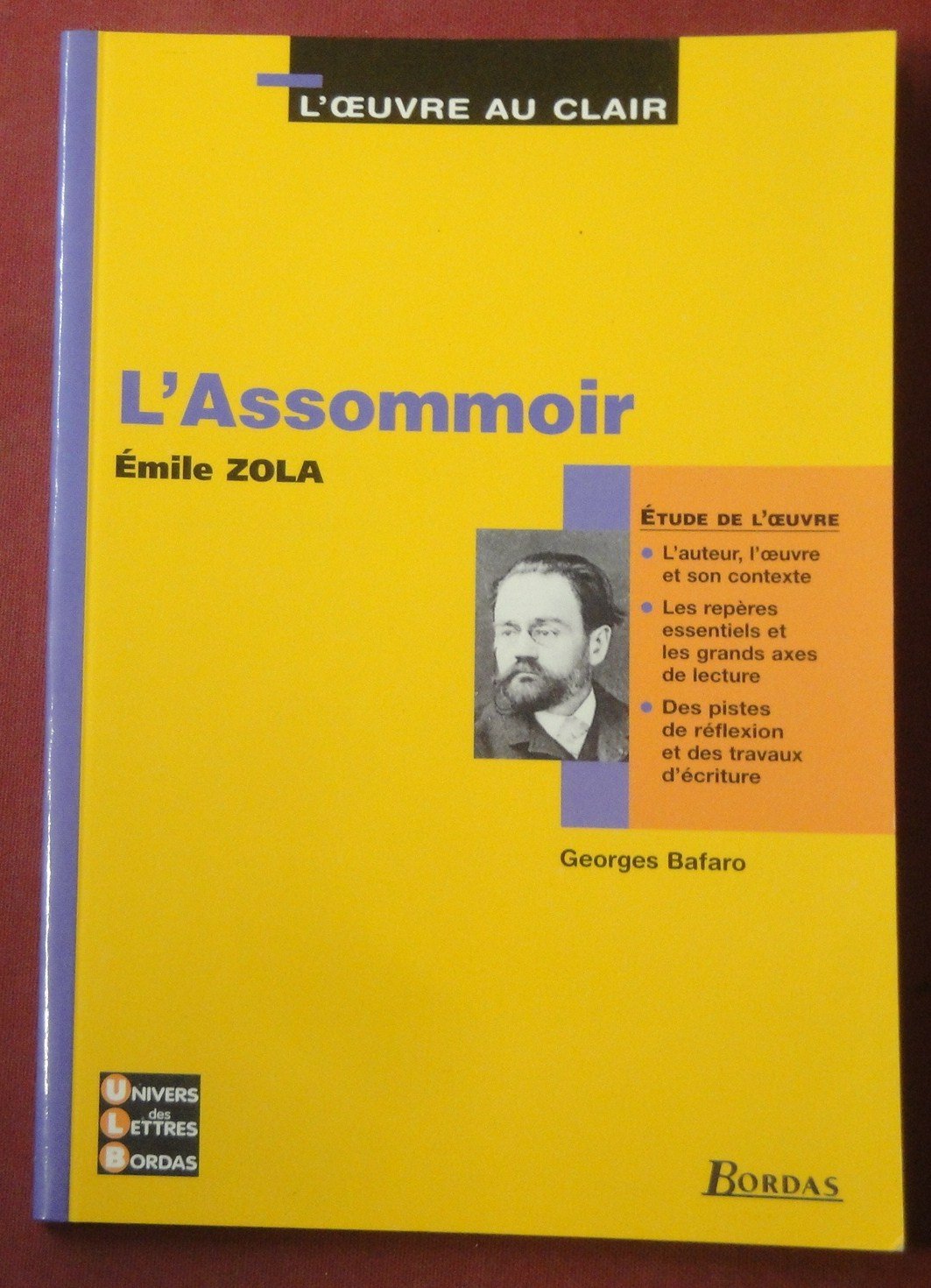 L'assommoir, Zola Contemporary literature