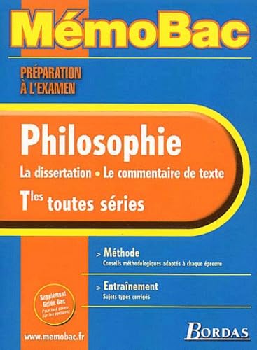 MEMO PREPA EXAM PHILOSOPHIE TERM (Ancienne Edition) book