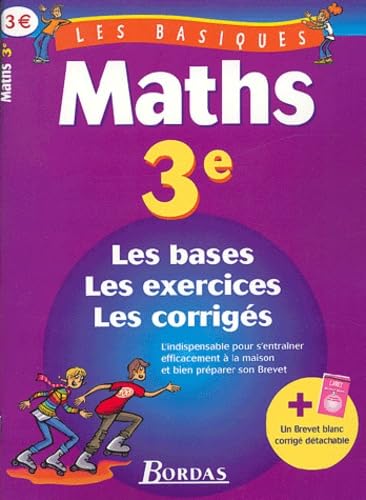 Product Image: LES BASIQUES - MATHS 3E (Ancienne Edition)