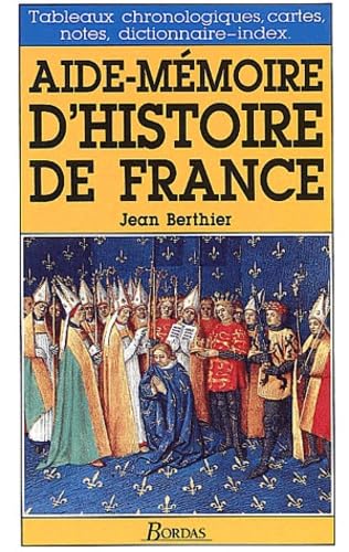 AIDE-MEMOIRE D'HISTOIRE DE FRANCE (Ancienne Edition) book