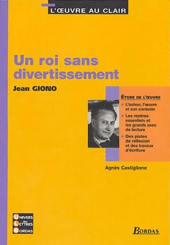 Un roi sans divertissement, de Jean Giono Books