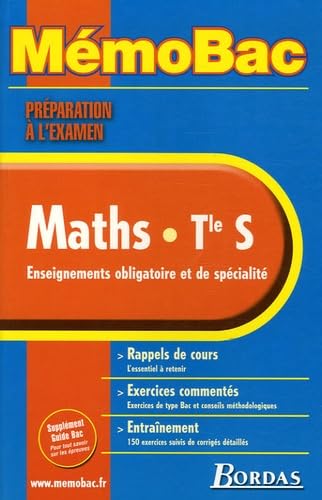 MEMO PREPA EXAM MATHS TERM S SPE NP2005 (Ancienne Edition) book