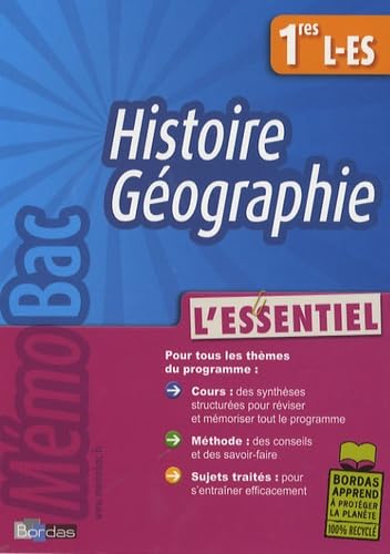 MEMOBAC ESSENTIEL HIST GEO 1 L book