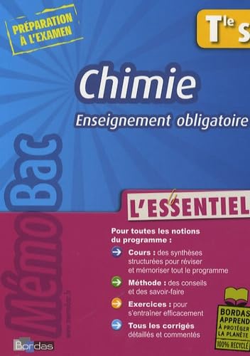 Chimie Tle S Enseignement obligatoire: L'essentiel Books