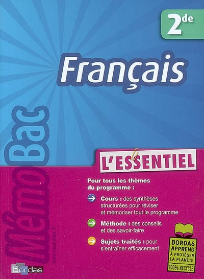 Product Image: Français 2de