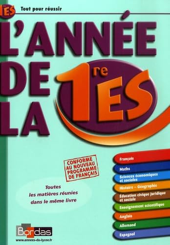 L'AD LA 1ERE ES - TOUT POUR REUSSIR (ancienne édition) book