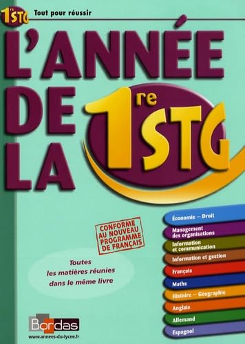 L'AD LA 1ERE STG - TOUT POUR REUSSIR (ancienne édition) book