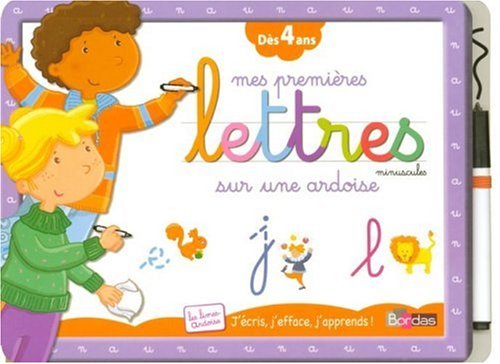 Mes premières Lettres minuscules sur une ardoise: Dès 4 ans book