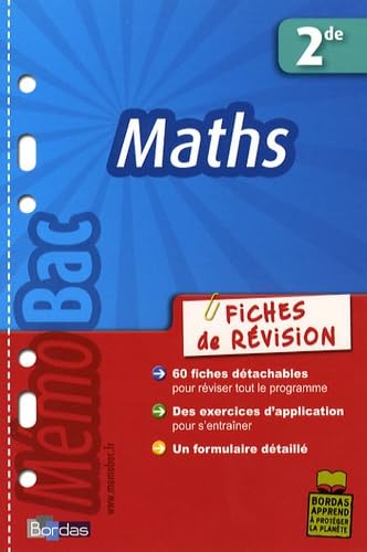 MEMOBAC FICH REVIS MATHS 2DE book