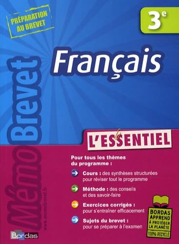 MEMOBREVET ESSENTIEL FRANCAIS book