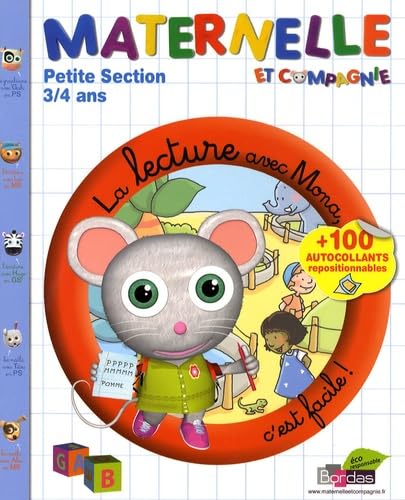 Maternelle Petite Section 3/4 ans: La lecture avec Mona, c'est facile ! book